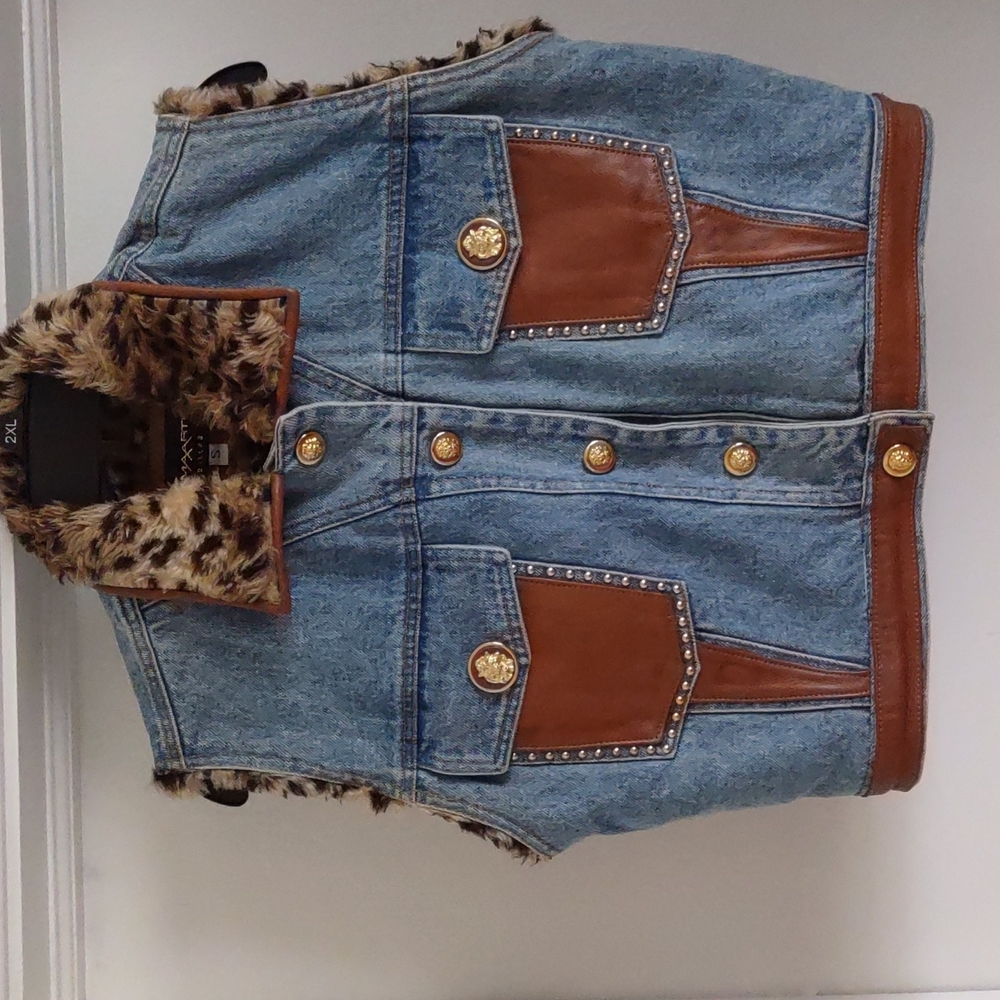 St. Maarten Dallas Vintage Women's Jean Vest